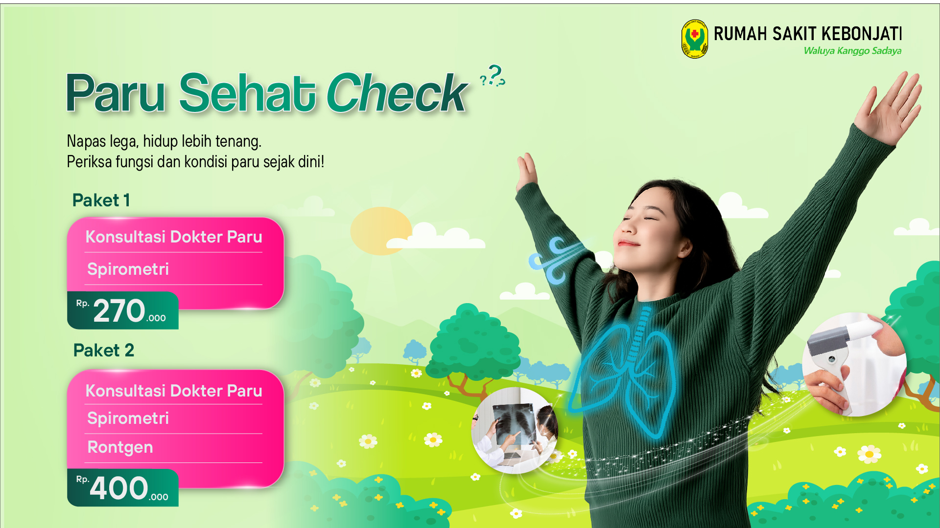 Penawaran RS Medical Check Up Paru