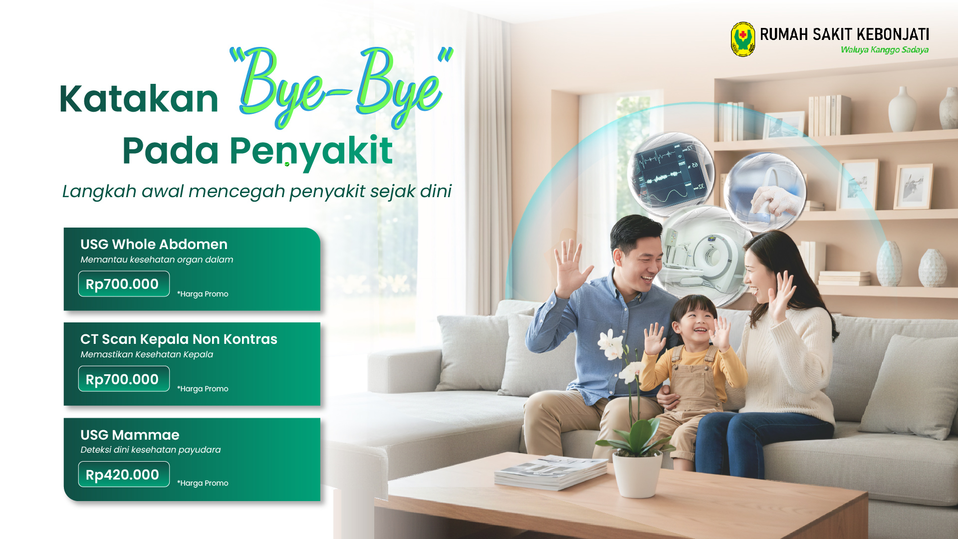 Penawaran RS Pemeriksaan USG dan CT Scan